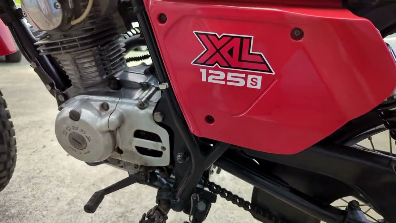 XL125S始動動画1