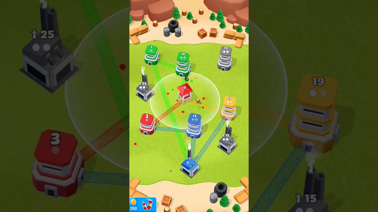 Tower War || Level-18 || Wonderful Level || Half Complete level #games #towerwar #gaming #gamer