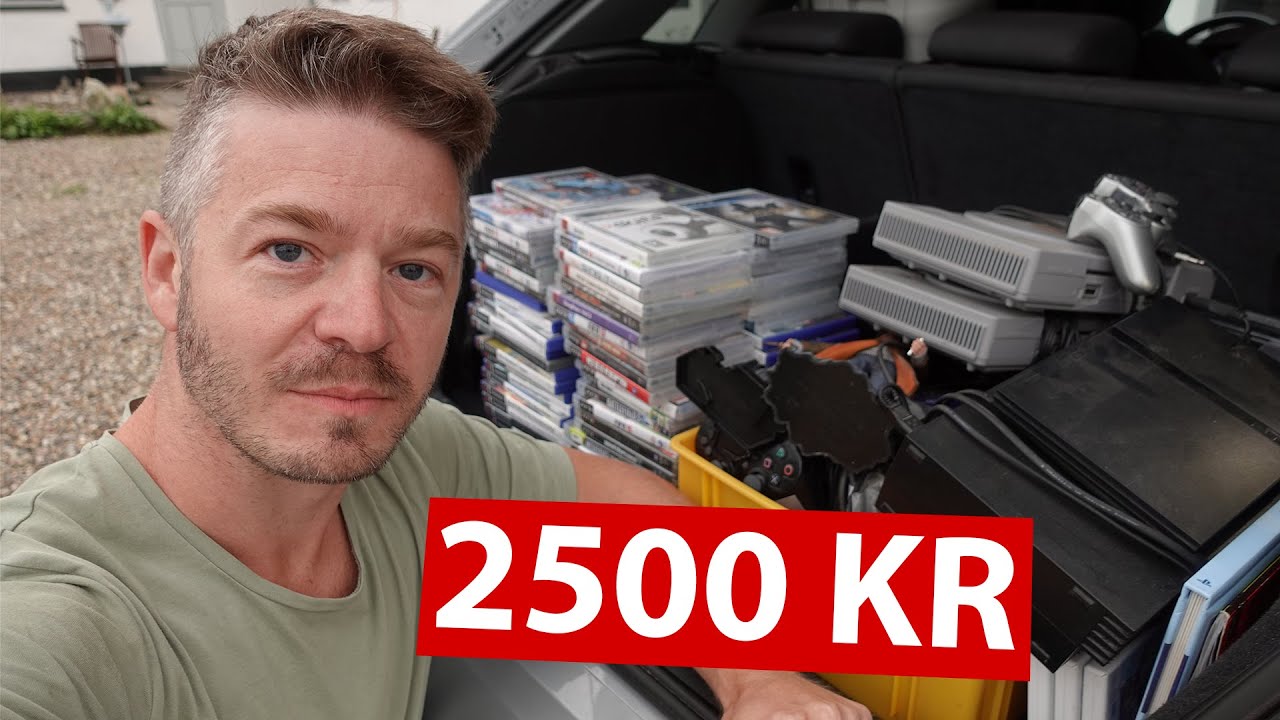 Alt dette fik jeg for 2500 kr..