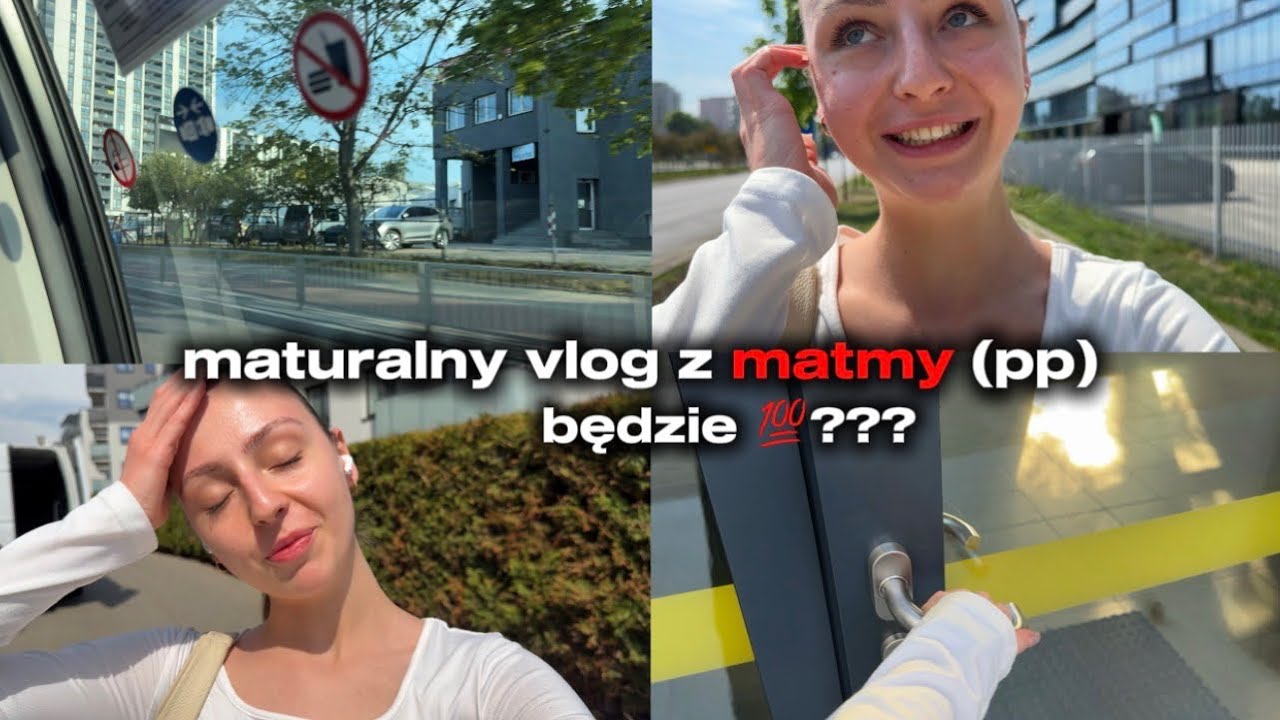 Matura z matematyki na poziomie podstawowym | realistyczny vlog