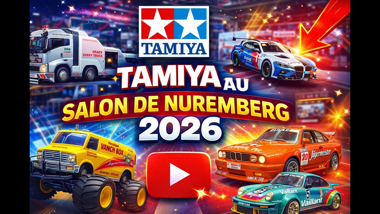 TAMIYA au Salon de Nuremberg 2026 : Toutes les Nouveautés RC !😮