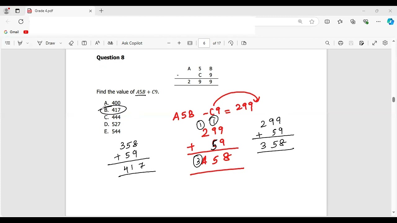 American Maths Olympiad#AMO grade 4#JISMO#SMC#All questions