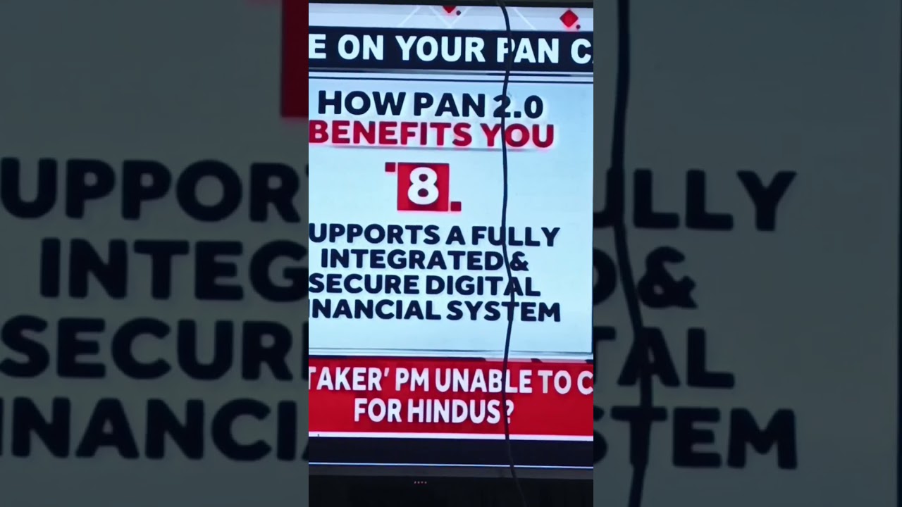 Breaking news #pan card #update