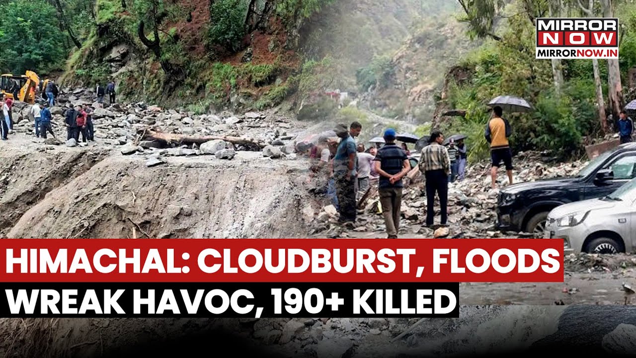 Himachal Flood Fury: Death Toll Nears 200, 400+ Rescued In Kinnaur, Mandi-Manali NH Closed, IMD Says