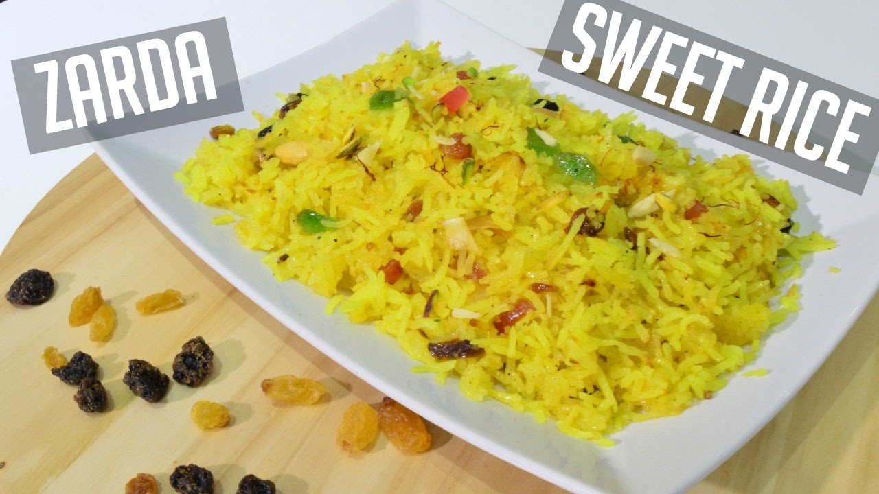 How to Make Zarda Recipe (Indian Sweet Rice) Indian Cooking Recipes | Cook with Anisa