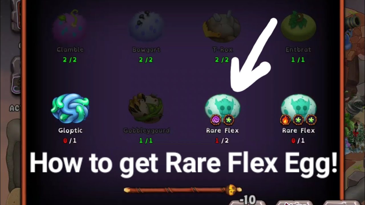 How to get Rare Flex Egg with 2 Elements! My Singing Monsters