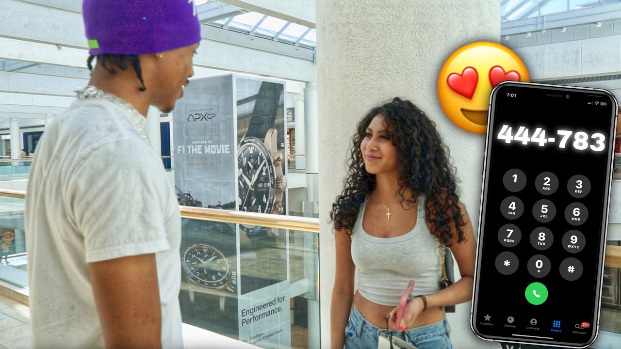 RIZZING UP EVERY BADDIE AT THE MALL!😍