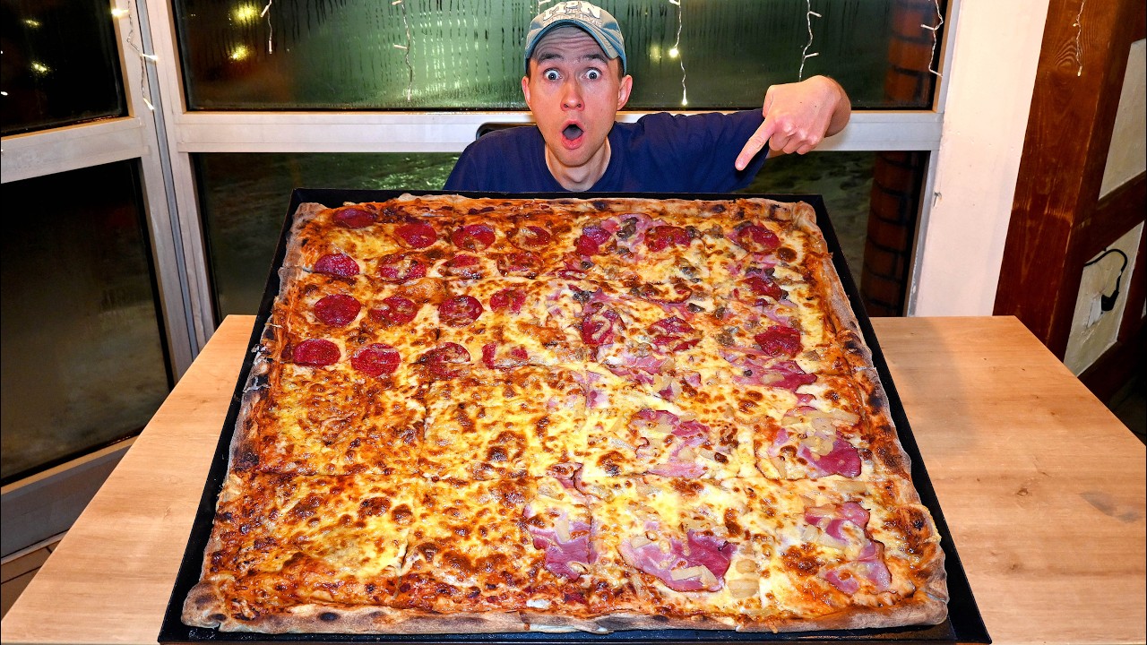 Win Up To PLN 3500 Cash In Poland's Biggest Pizza Eating Record Challenge!!