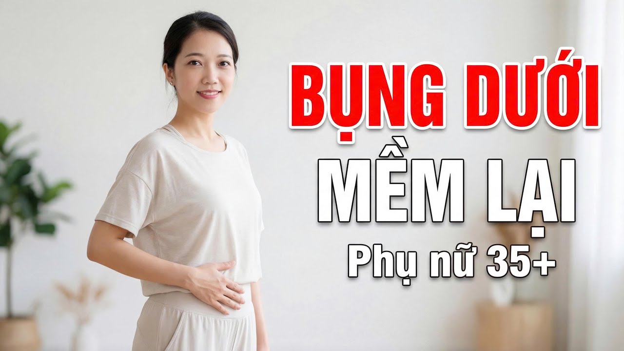 Dưỡng Sinh Cổ Truyền Cho Phụ Nữ Trung Niên Giúp Bụng Gọn Gàng Với Vận Động Nhẹ Không Nhảy