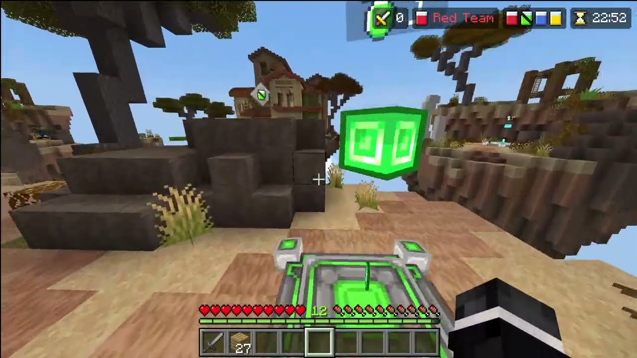 Bed hunting/bullying on Hive Bedwars