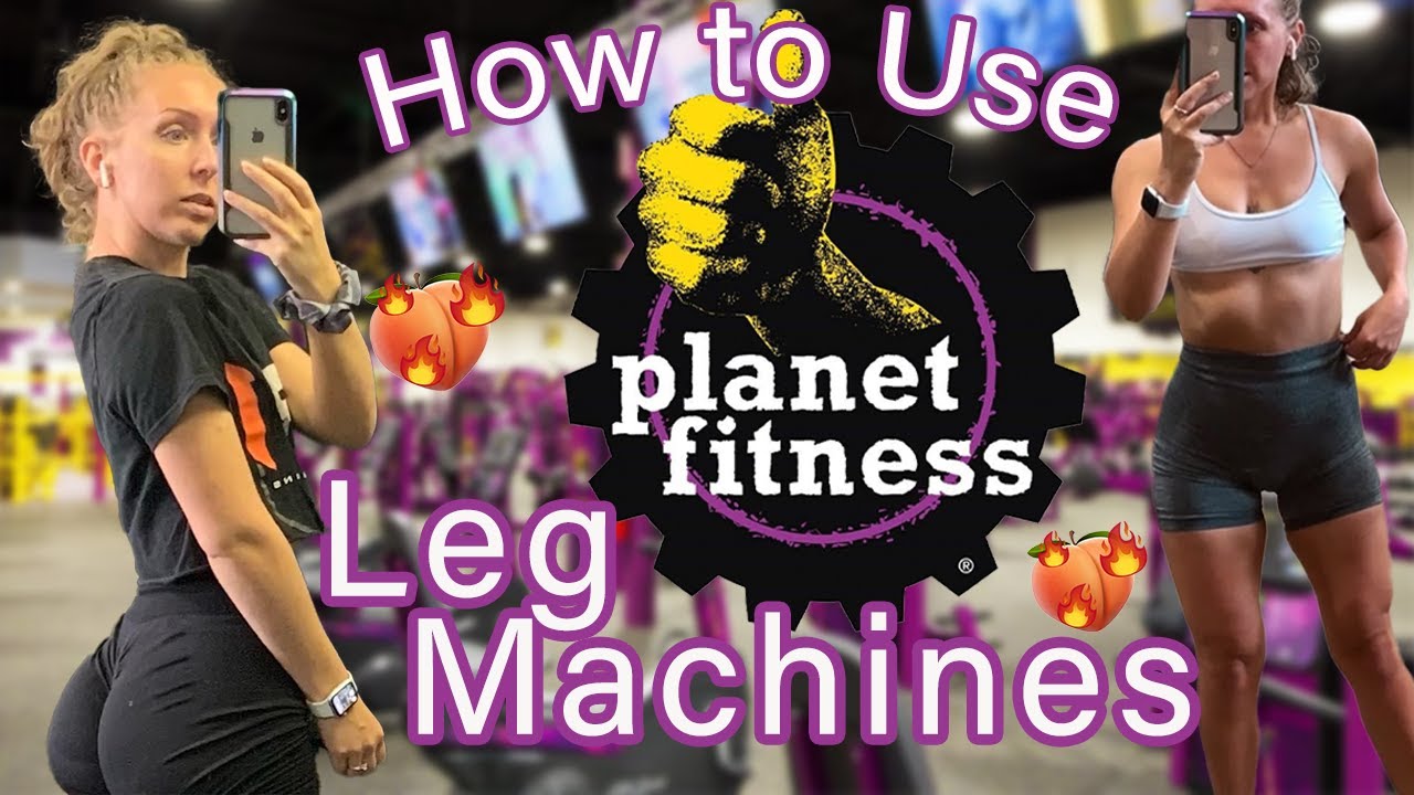 USING ALL PLANET FITNESSES LEG MACHINES | Beginner Lower body machine overview