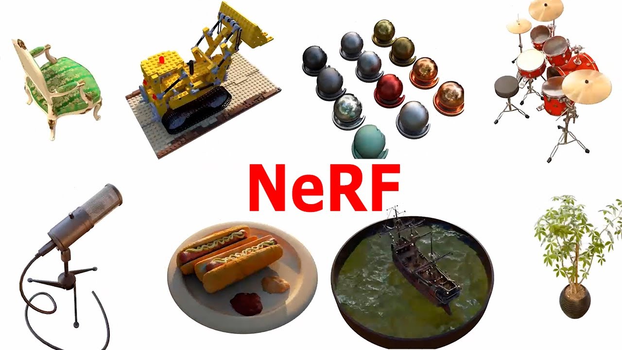Как нейронная сеть NeRF создаёт 3D сцены из картинок!