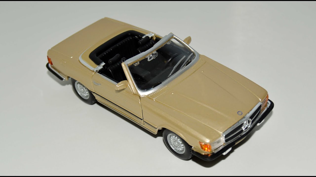 Bburago Mercedes-Benz 450 SL 1977 1/32 Unboxing