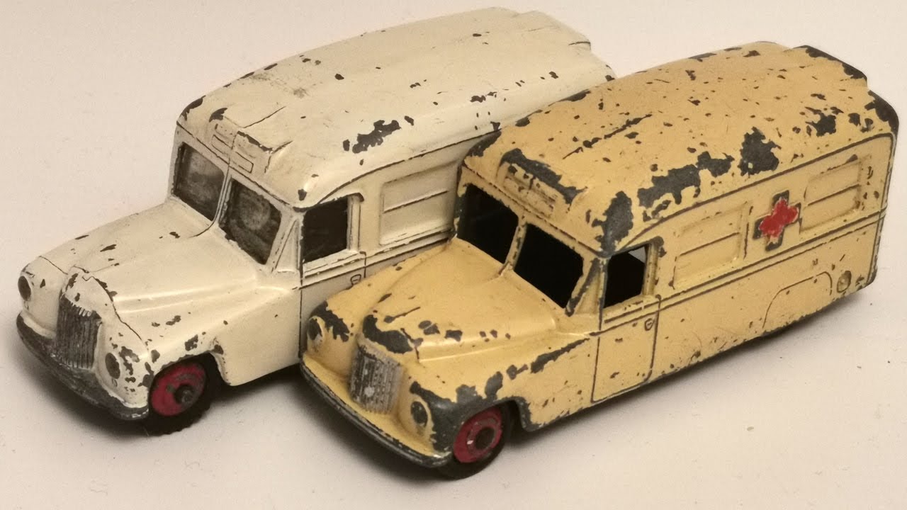 Тонкая реставрация Daimler Ambulance № 253. Модель игрушечного слепка.
