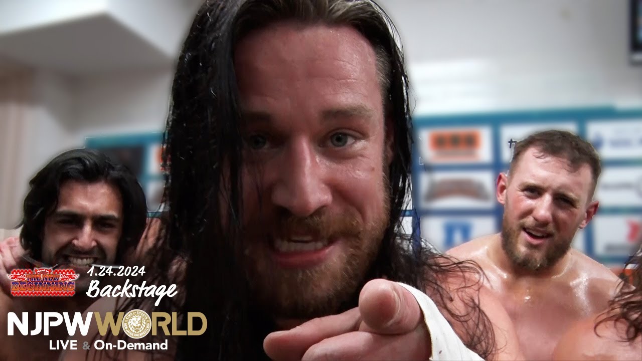 #njnbg 4th match Backstage 1/24/24｜Road to THE NEW BEGINNING 第4試合 Backstage