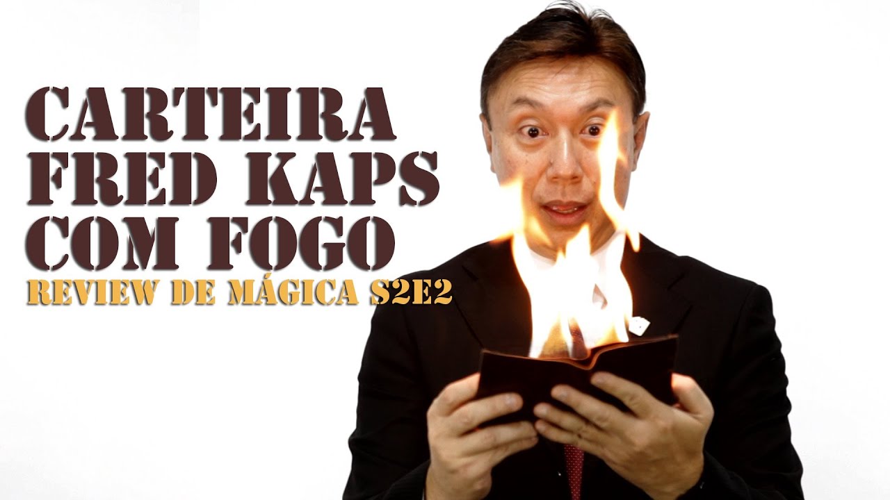 🔥 CARTEIRA QUE PEGA FOGO 🔥  | Review de Mágica | Carteira Fred Kaps Com Fogo