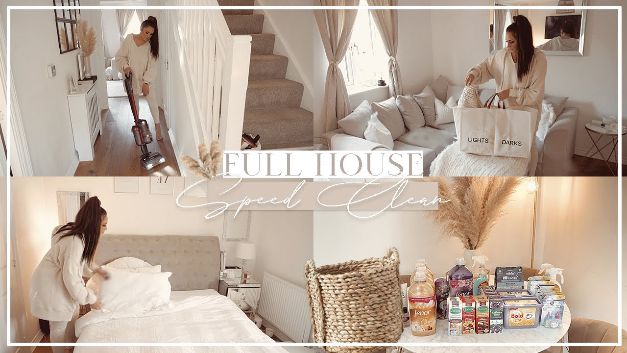 FULL HOUSE SPEED CLEAN | ULTIMATE CLEANING MOTIVATION!