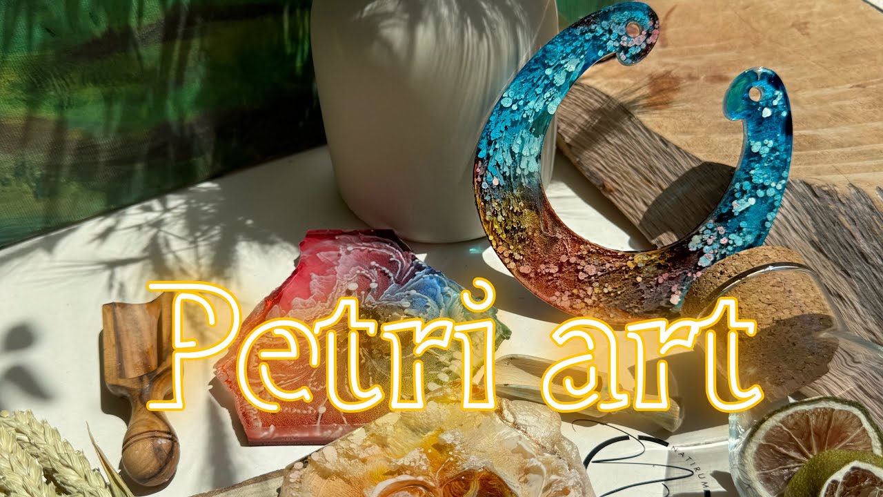 Petri art эпоксидной смолой
