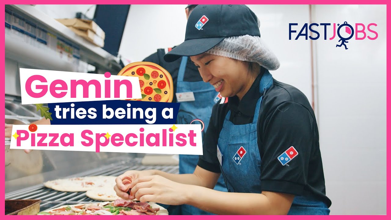 Think You Can Do A Better Job? | Gemin Tries Being A Pizza Specialist At Domino's Pizza