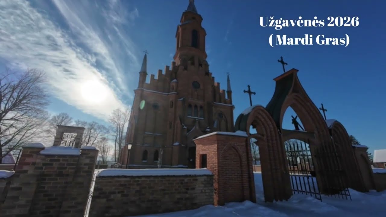 Kernavė - Užgavėnės (Mardi Gras) 2026 - Waiting for spring❄️🪾☀️🌳❤️