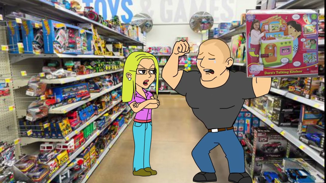 Childish Dad Misbehaves at Walmart