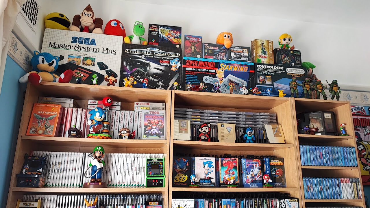 My Game Room Tour Video Game Collection 2025
