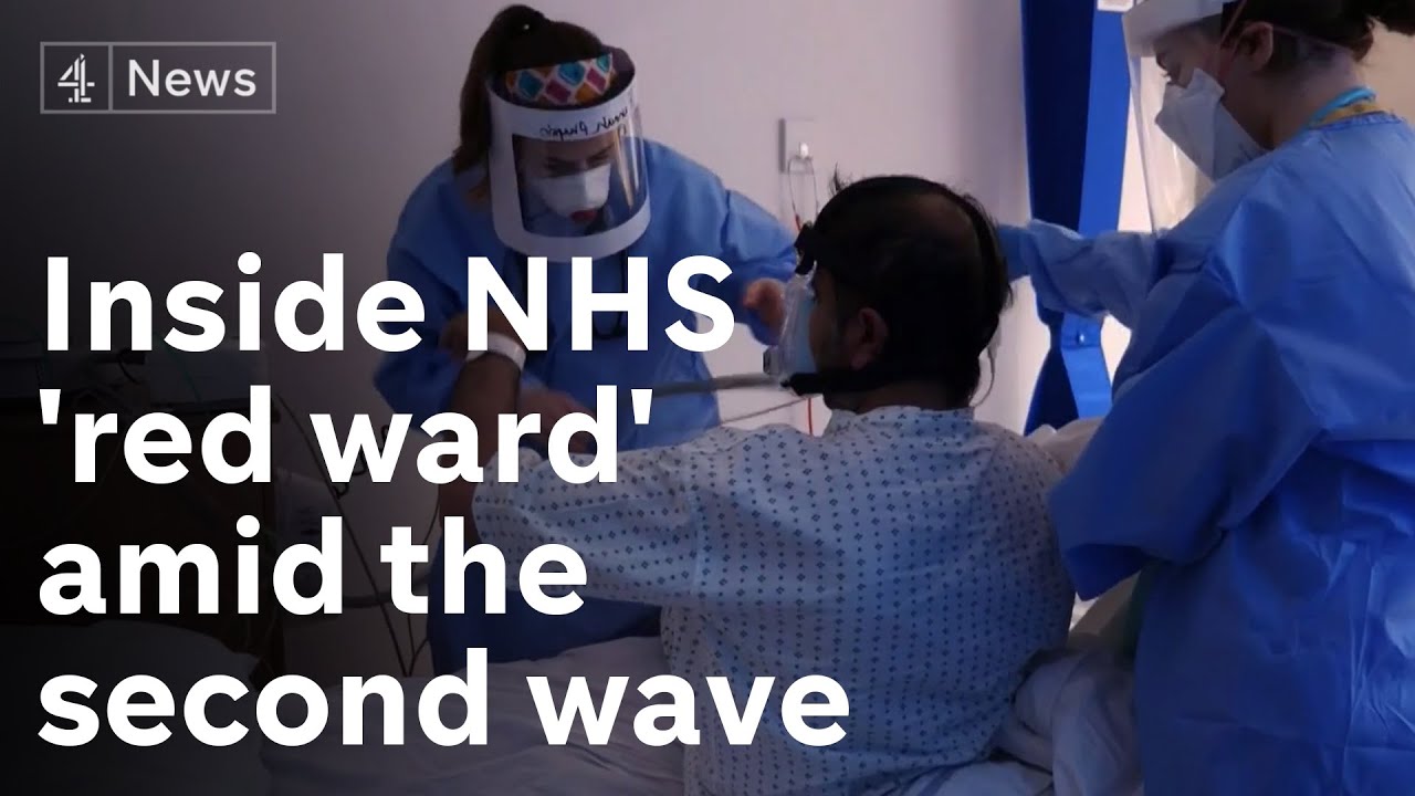 Inside England’s Covid hospital wards - struggling to cope with the winter wave