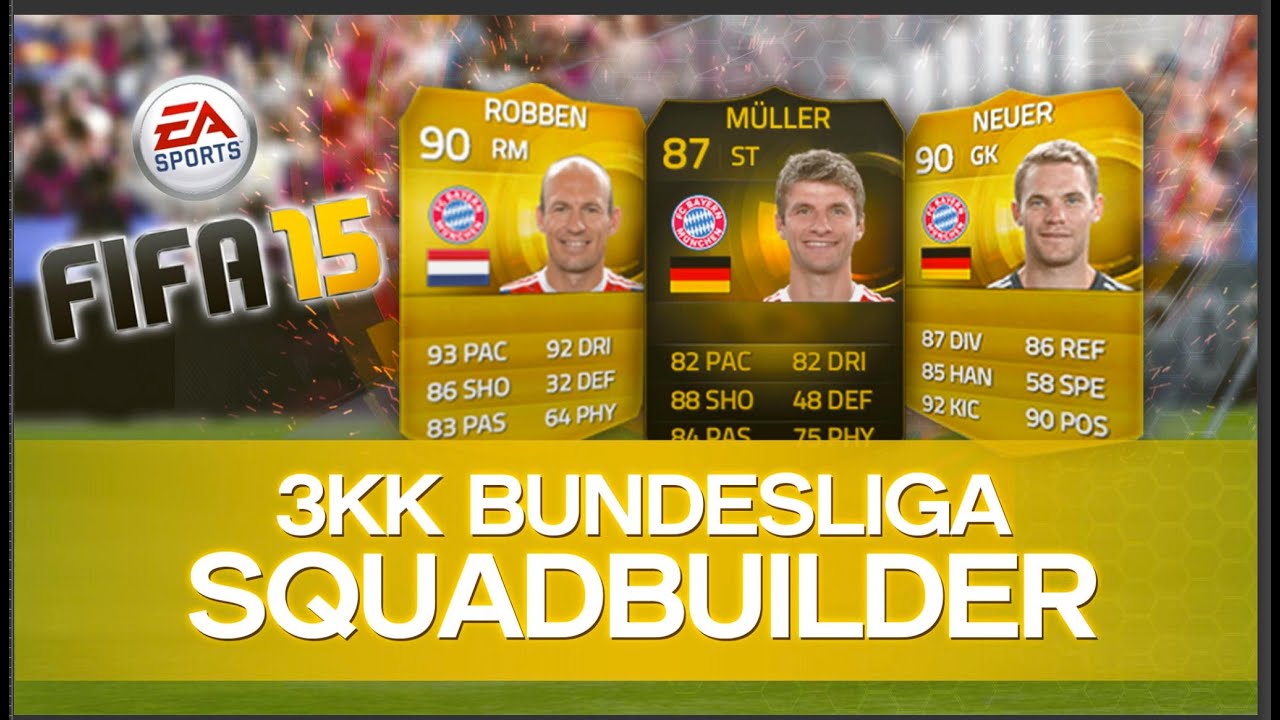 FIFA 15 | Squad Builder Bundesliga 3 Milioni #1