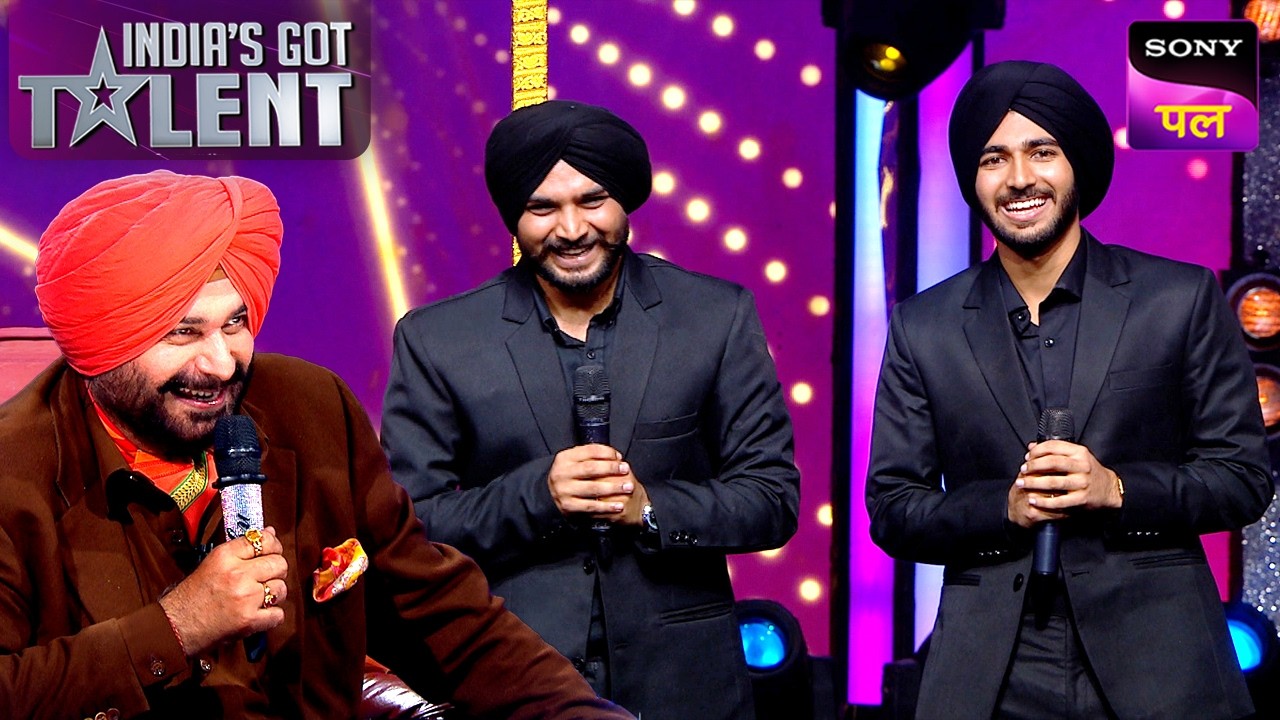 'Khadke Glassy' पर Sidhu Paaji ने Enjoy किया इस Duo का Act | India’s Got Talent S11 | Performances