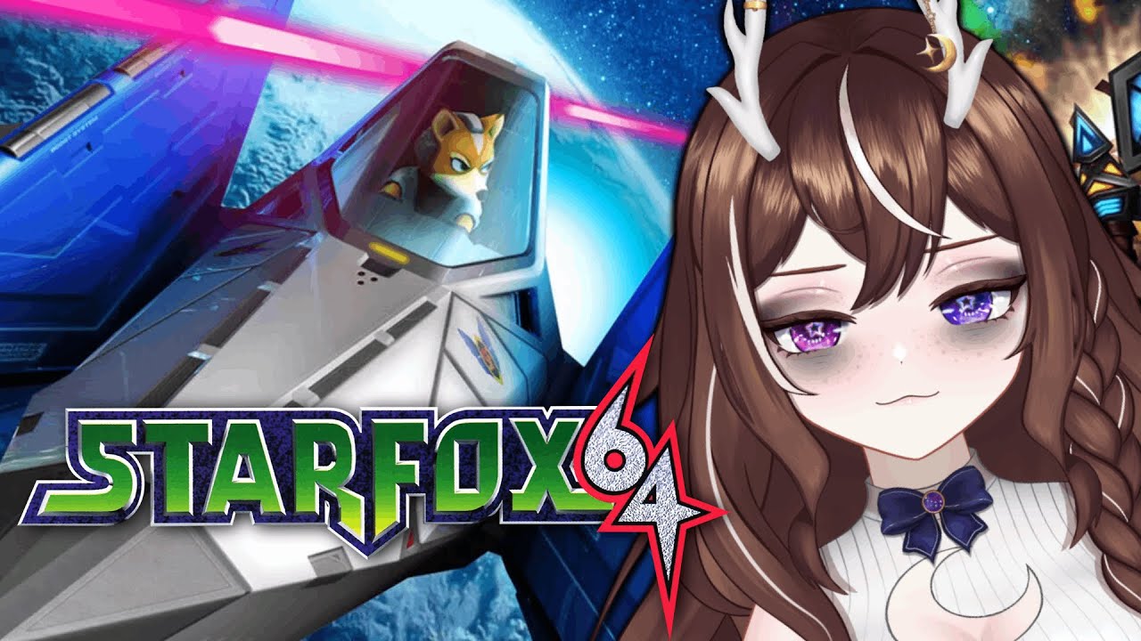 Polish Girl Is Trying This Boomer Game For The First Time【STAR FOX 64】