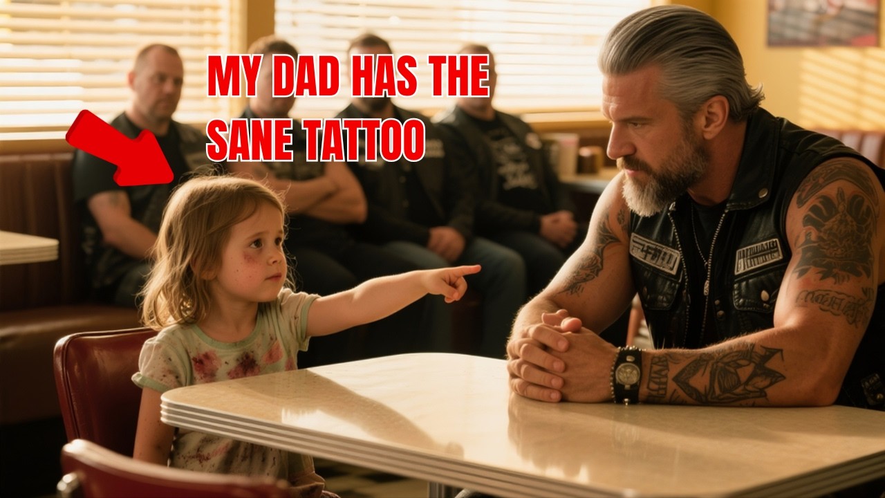 “My Dad Has the Same Tattoo,” Said the 4-Year-Old — 8 Bikers Froze at the Meaning
