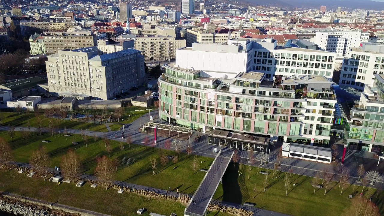 flying around Bratislava 4K