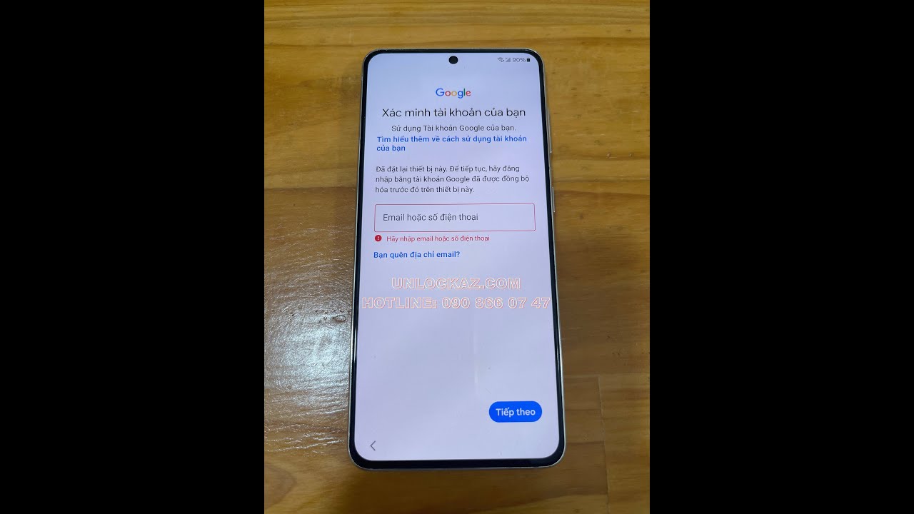 Xóa xác minh tài khoản Google Samsung Galaxy S21 mở khóa gmail