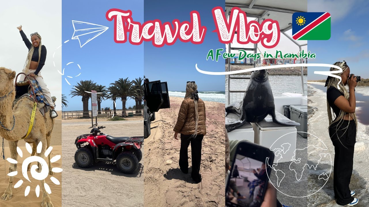 Namibia Vlog 🇳🇦: Quad Biking, Sandboarding, Marine Cruise, Sandwich Harbour & More Epic Adventures!