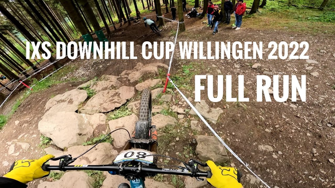 IXS Downhill Cup Willingen 2022 I Full run following Tom Zschippig