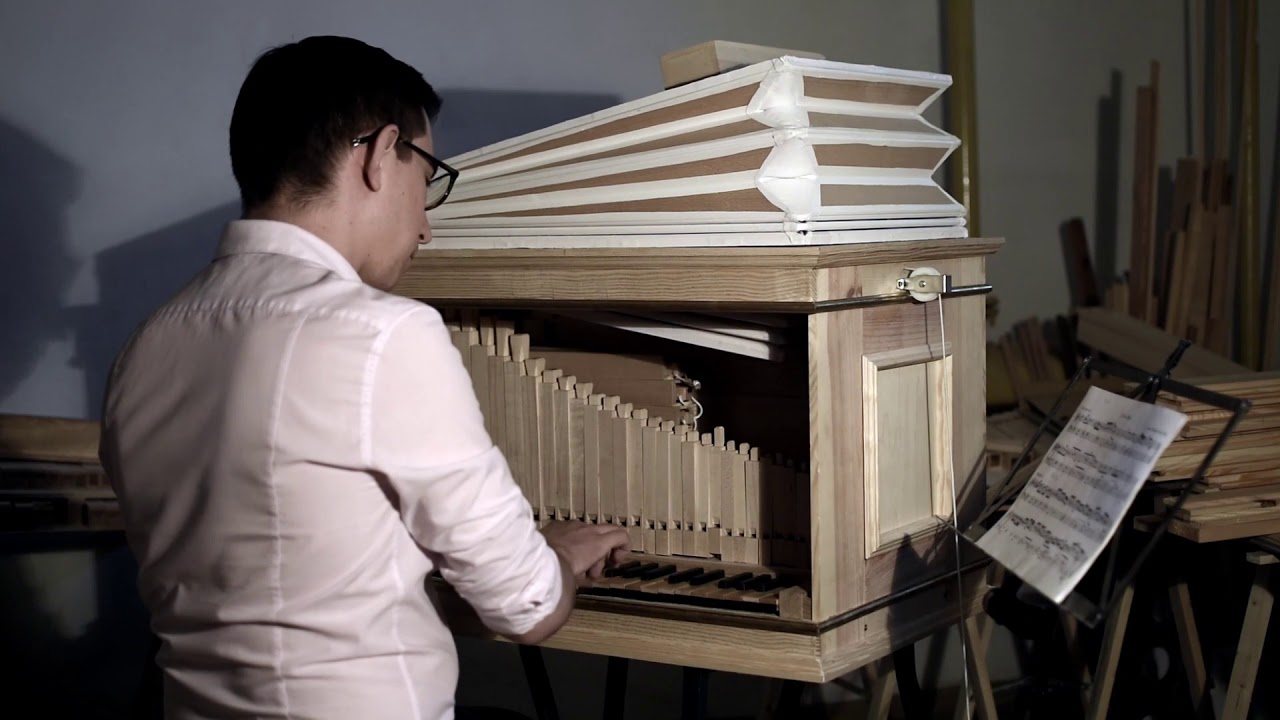 Maksymilian Święch - pozytyw szkatulny | Renaissance table organ |