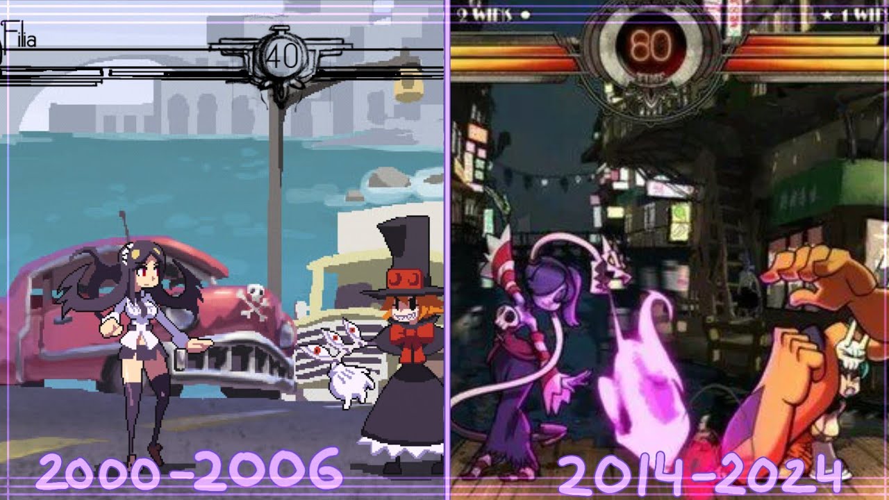 ЭВОЛЮЦИЯ SKULLGIRLS