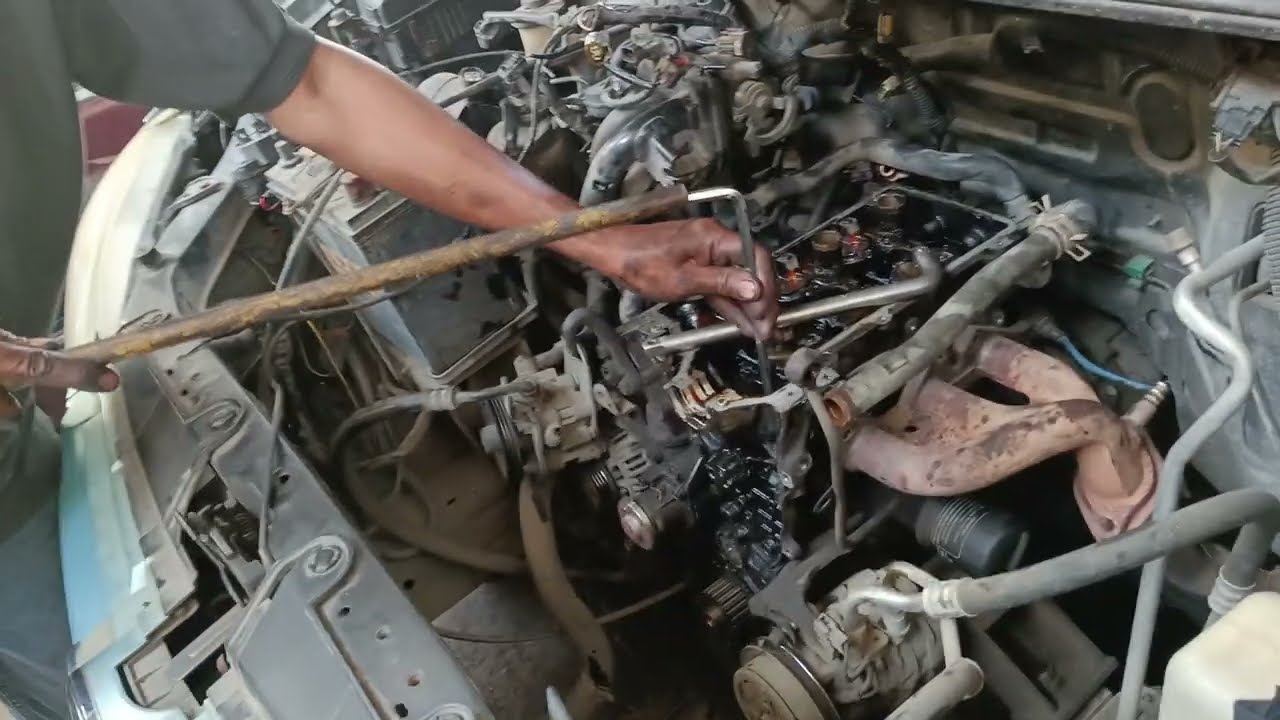 Cara Bongkar Silinder Kop Daihatsu Xenia Li