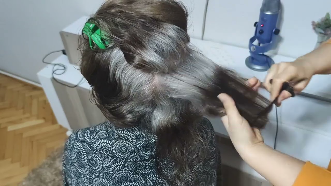 Türkçe ASMR | gerçek saç kesimi | Real haircut