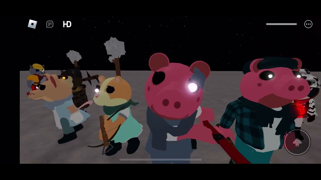 All Jumpscares in Piggy Tough Series Bot Testing!