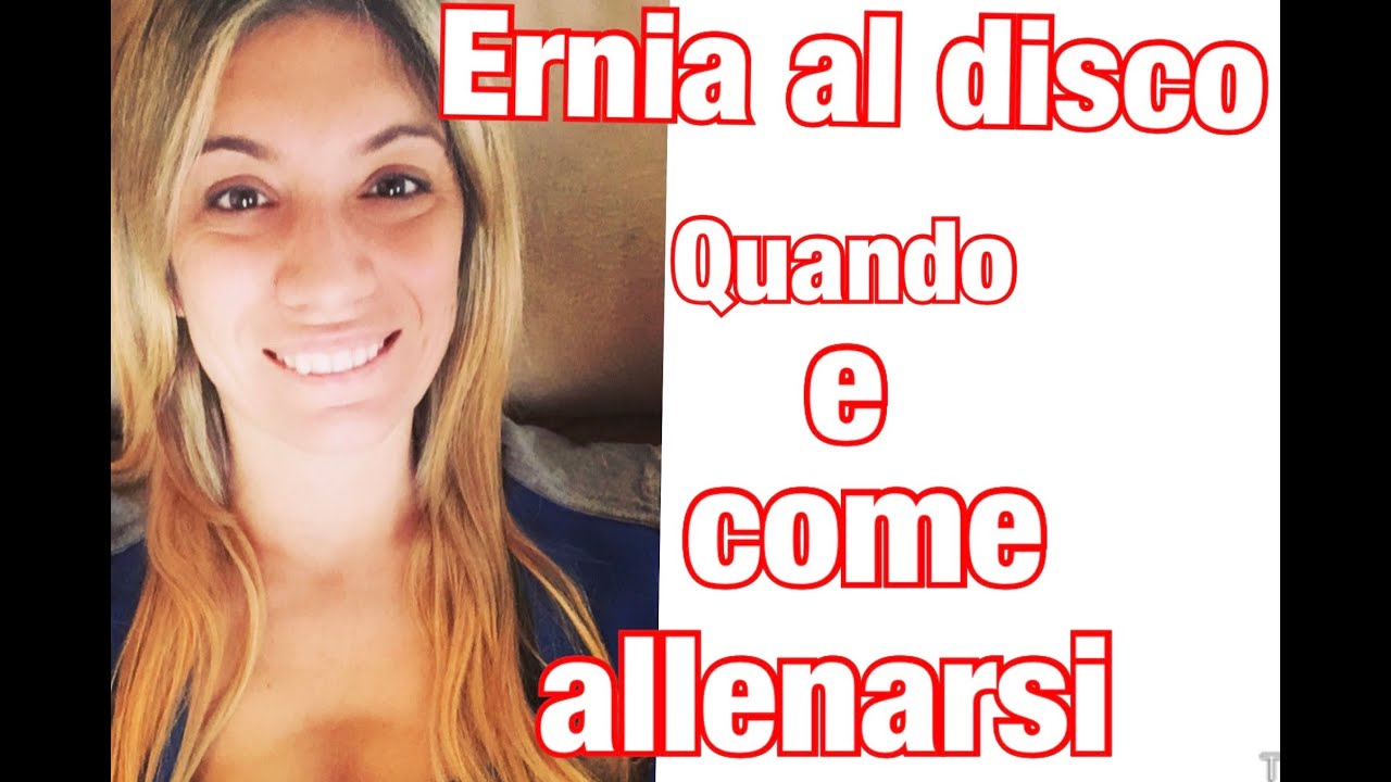 Come allenarsi dopo intervento di ernia?