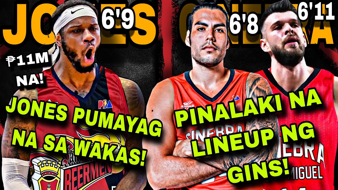 ANG LAKI NA NG GINS! 6’8 C-STAND BUMALIK! 6’11 RAKOCEVIC TO GINS! | T. JONES KINAGAT ANG ₱11M NG SMB