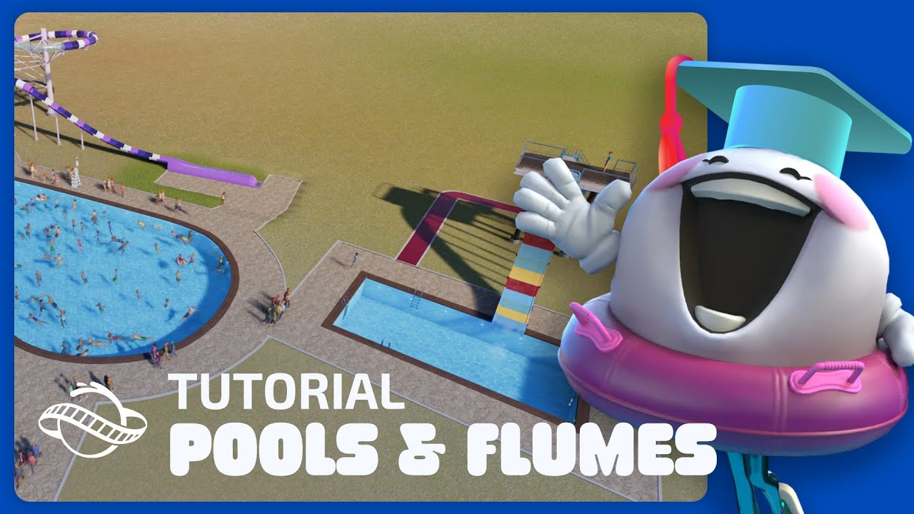 How to build pools and flumes in Planet Coaster 2 – Tutorial