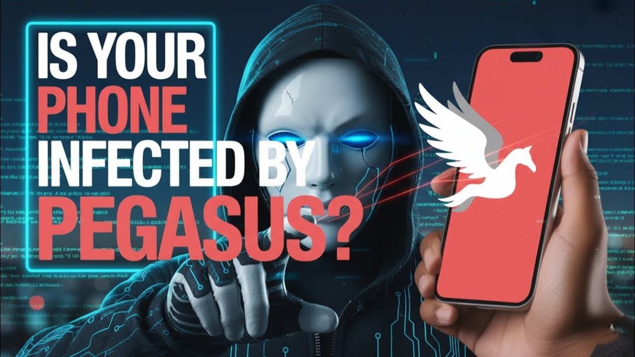 Is Your Phone Infected by Pegasus? 🕵️‍♂️ | Spyware Explained & How to Stay Safe