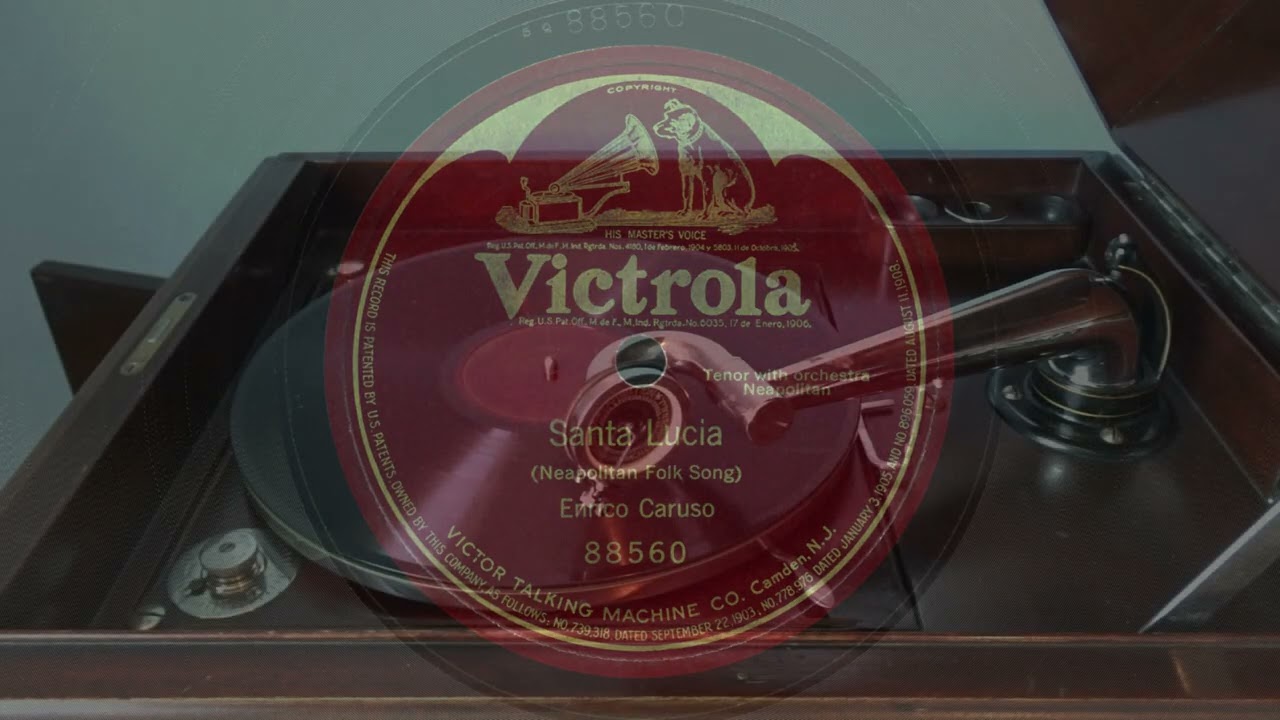 Tenor Enrico Caruso – Santa Lucia