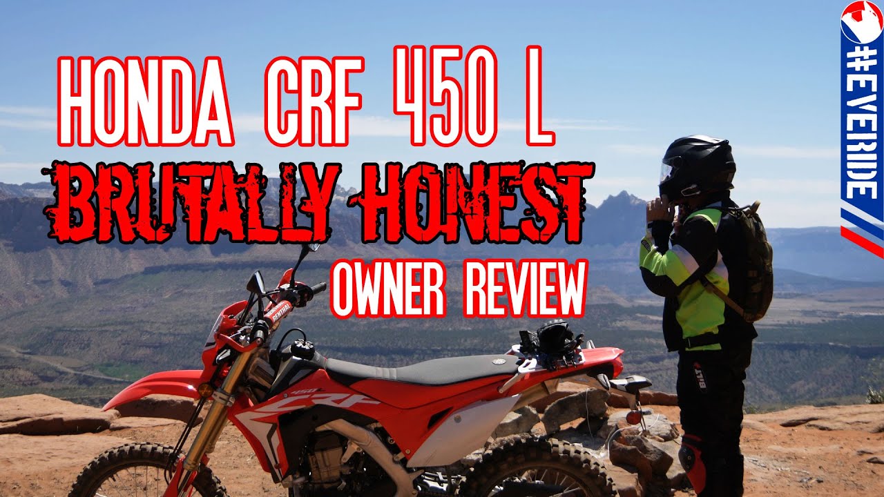 Honda CRF 450L Dual Sport АБСОЛЮТНО ЧЕСТНЫЙ обзор