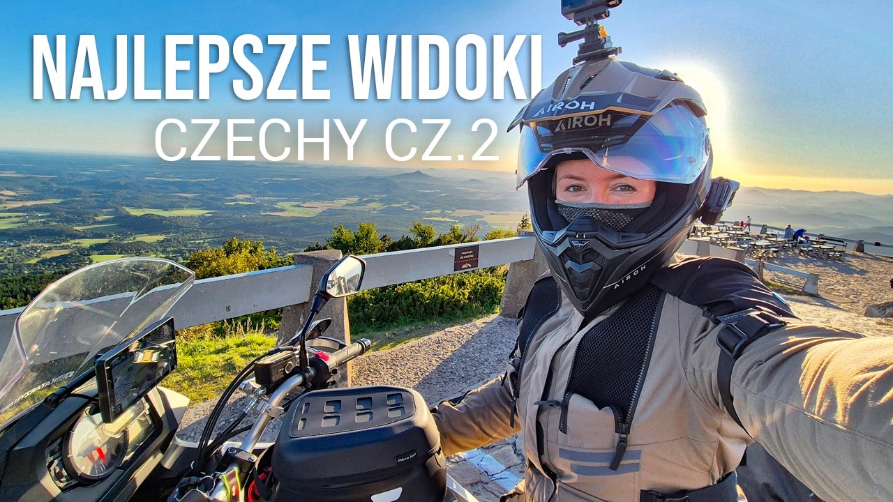 Najpiękniejsze miejsca, czyli Sky Bridge 721 i kosmiczny Ještěd | Czechy motocyklem cz. 2.