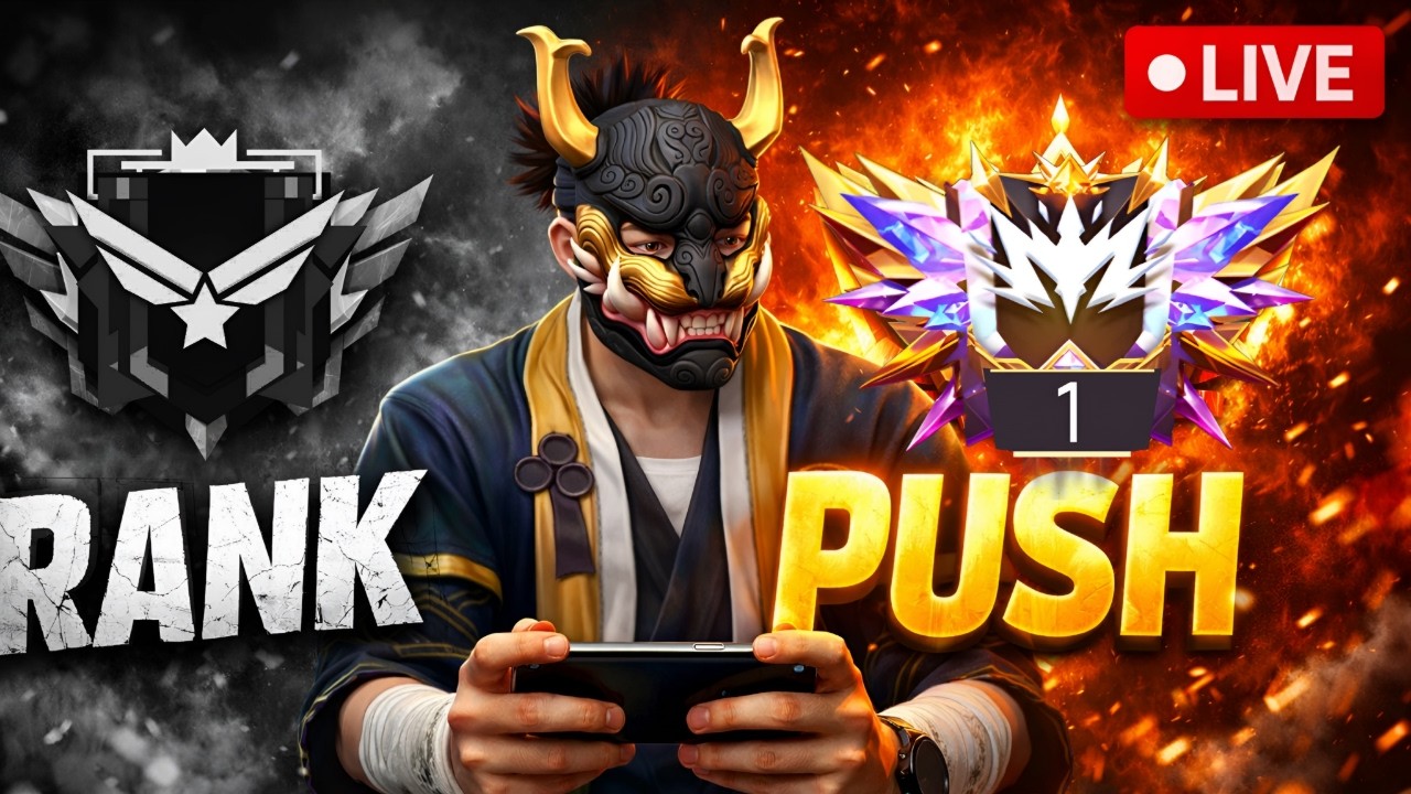 Naveen7_live CS Push Top 1✔ Booyah Region Top 1 ☠ 100 Streak ???#freefire #ugayush