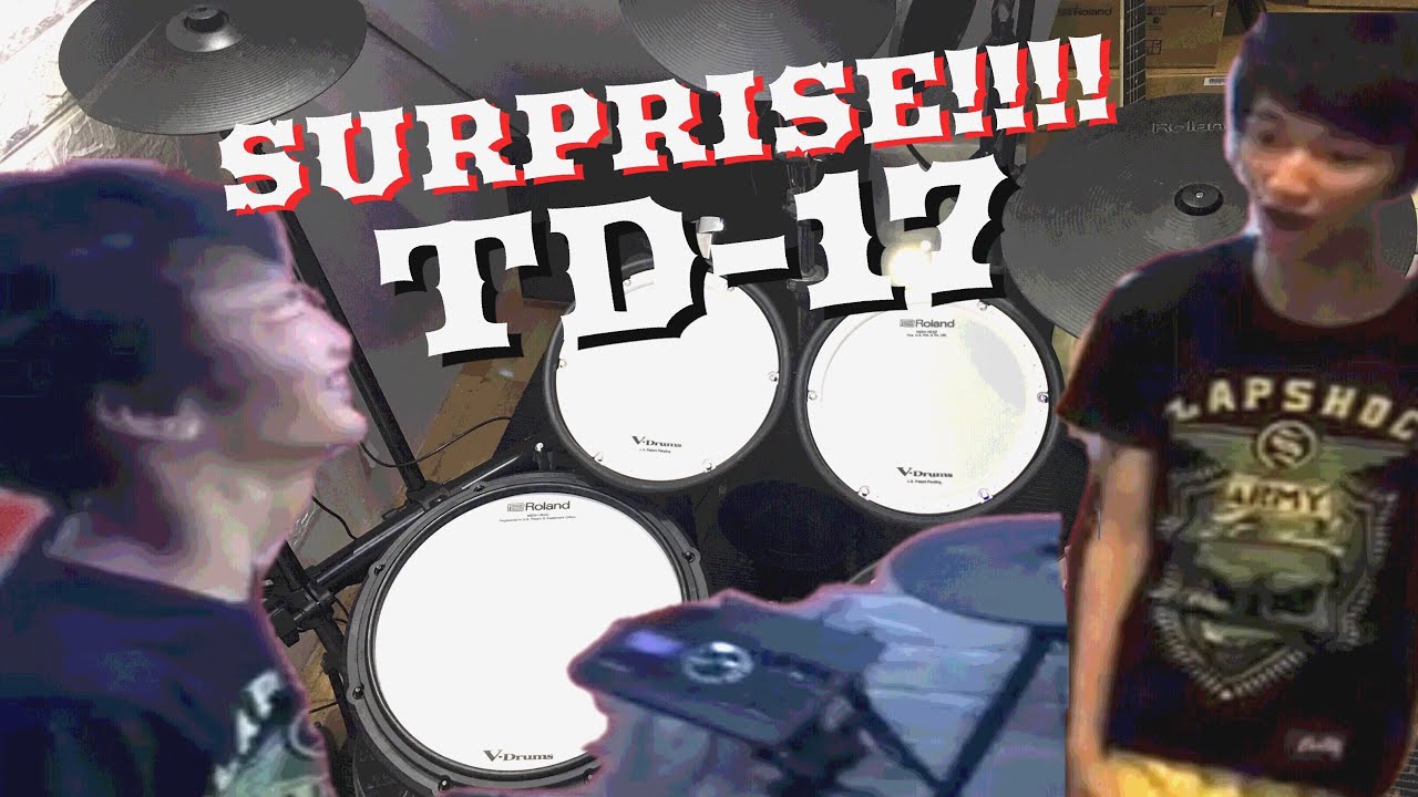 Sinurprise si Kuya Se7en!!! + unboxing Roland TD-17