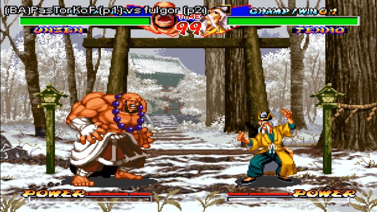 Ninja Master's Haō Ninpō Chō 닌자 마스터즈 : 패왕인법첩 (BA)PasTorKoF (br) vs fulgor (br) ニンジャマスターズ -覇王忍法帳